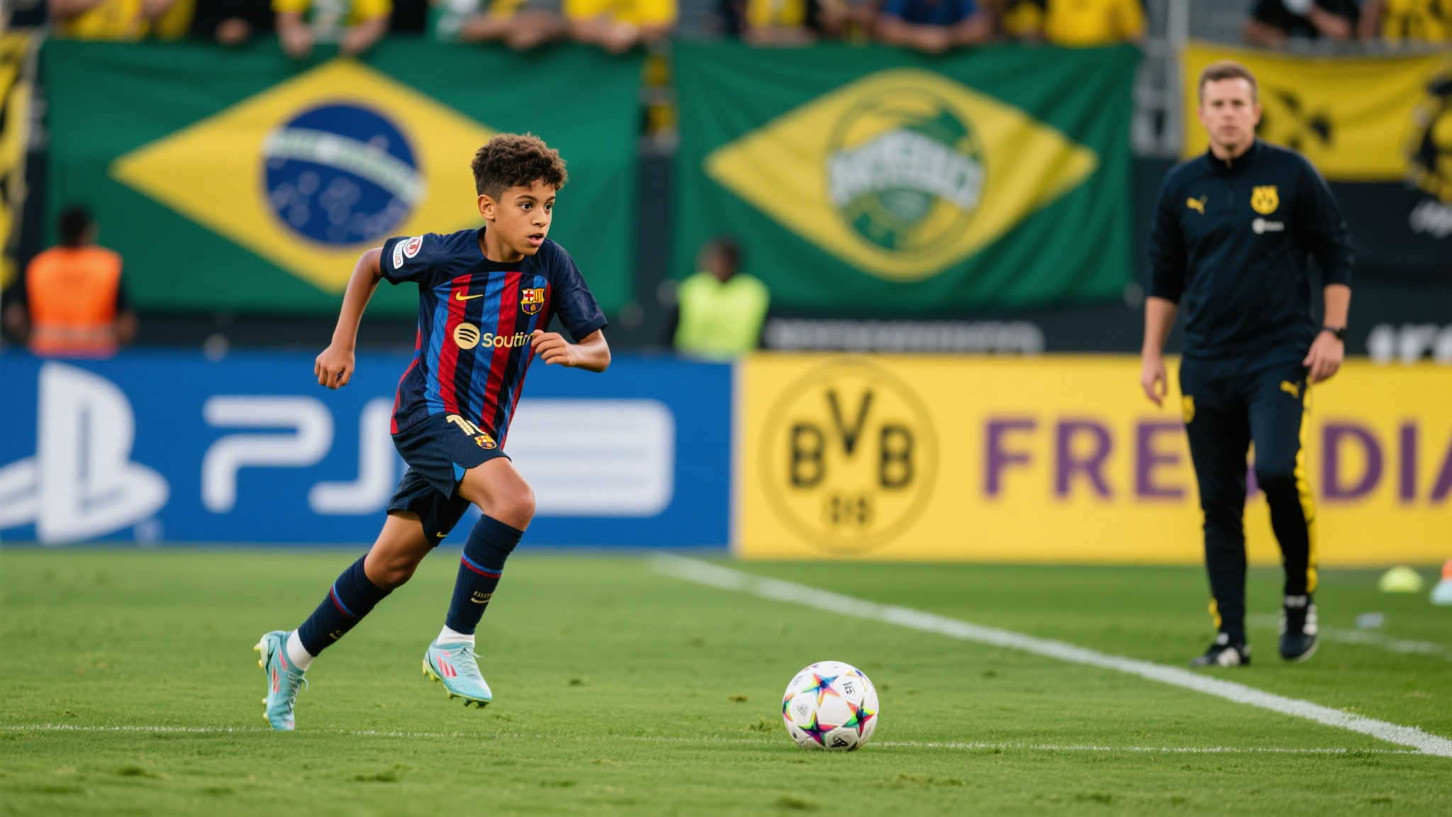 # 才华横溢：年轻，却并非稚嫩
就像昔日助力巴萨