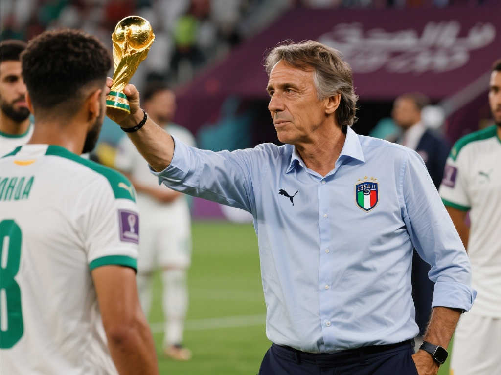 压力山大！沙特足协下令曼奇尼：亚洲杯不夺冠就走人