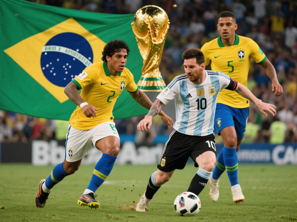 南美双雄巅峰对决:巴西迎战阿根廷 南美双雄巅峰对决:巴西迎战阿根廷