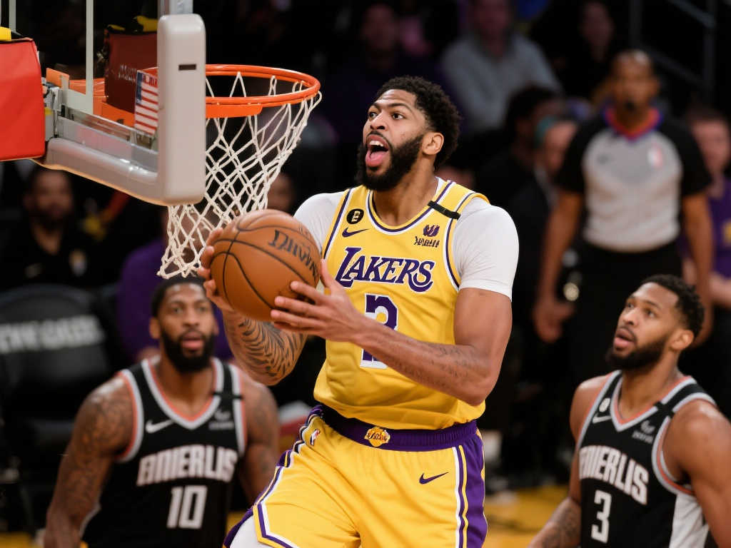 湖人喜讯！浓眉替补爆发砍两双，新援21+4惊艳全场